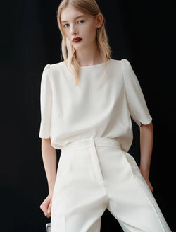 Blusa in enver satin riciclato MARELLA Art. 365
