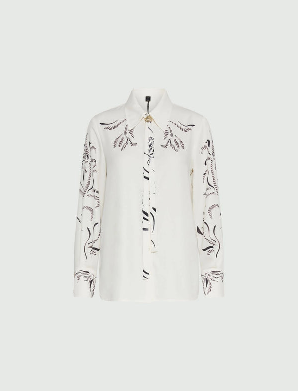 Camicia in satin stampato MARELLA Art. 365
