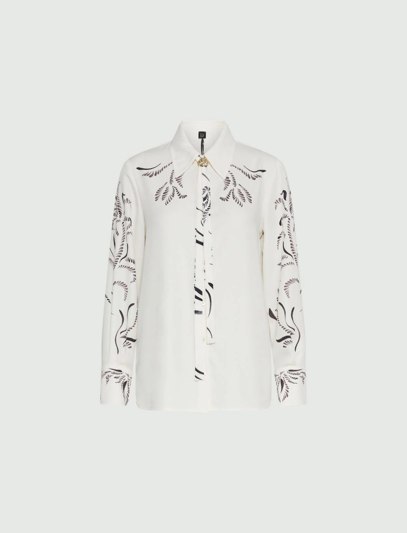 Camicia in satin stampato MARELLA Art. 365