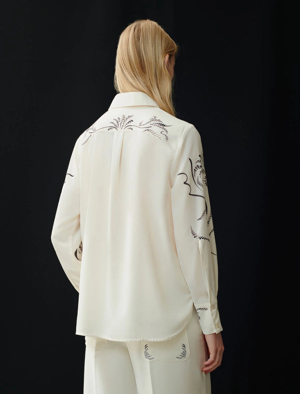 Camicia in satin stampato MARELLA Art. 365