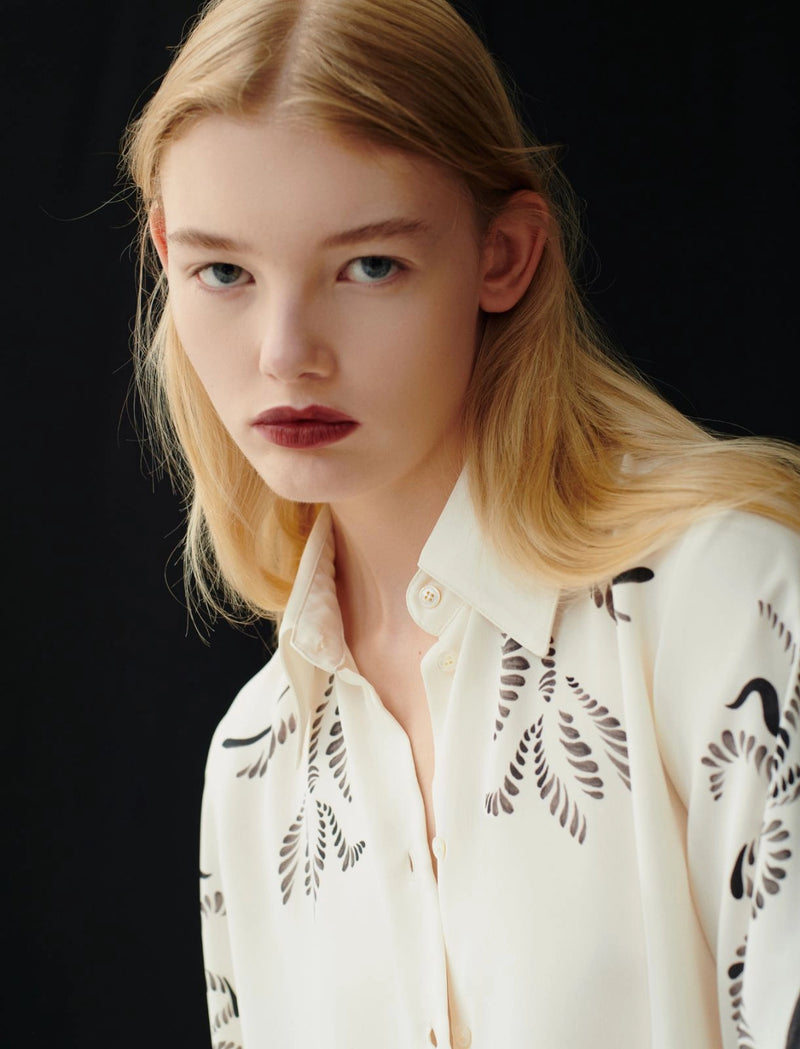 Camicia in satin stampato MARELLA Art. 365