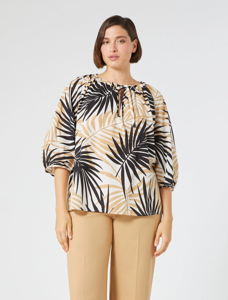 Blusa in mussola di cotone PERSONA BY MARINA RINALDI