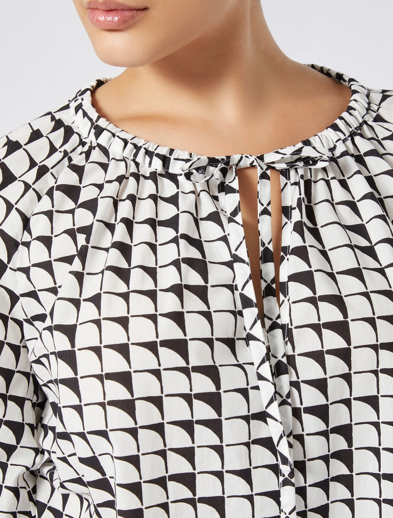 Blusa in mussola di cotone PERSONA BY MARINA RINALDI