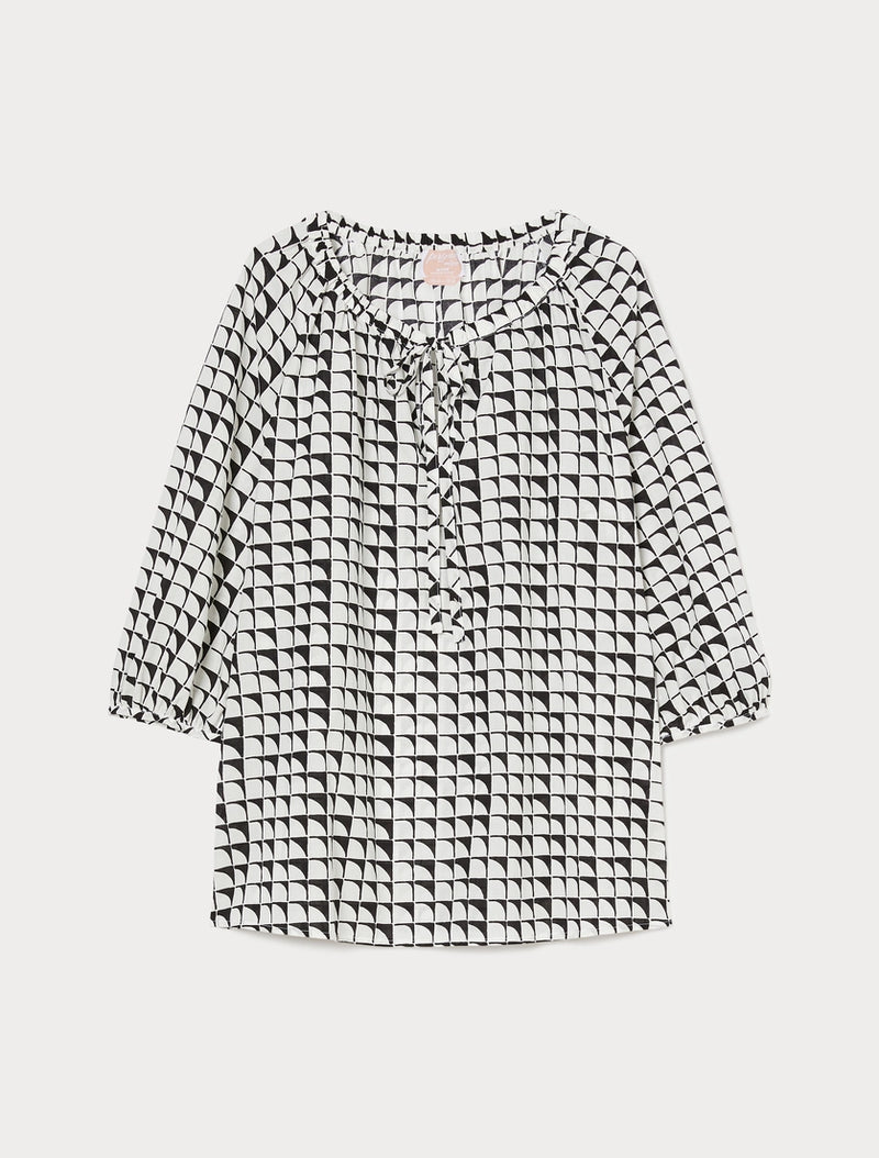 Blusa in mussola di cotone PERSONA BY MARINA RINALDI