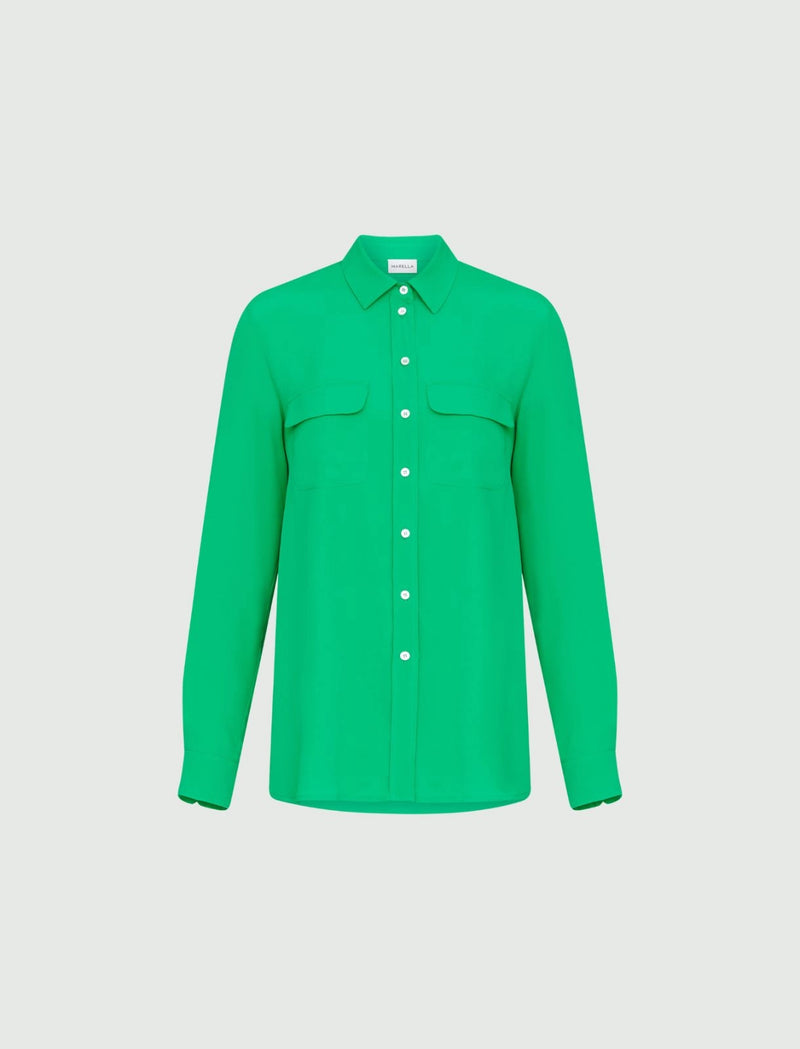 Camicia in crêpe marella