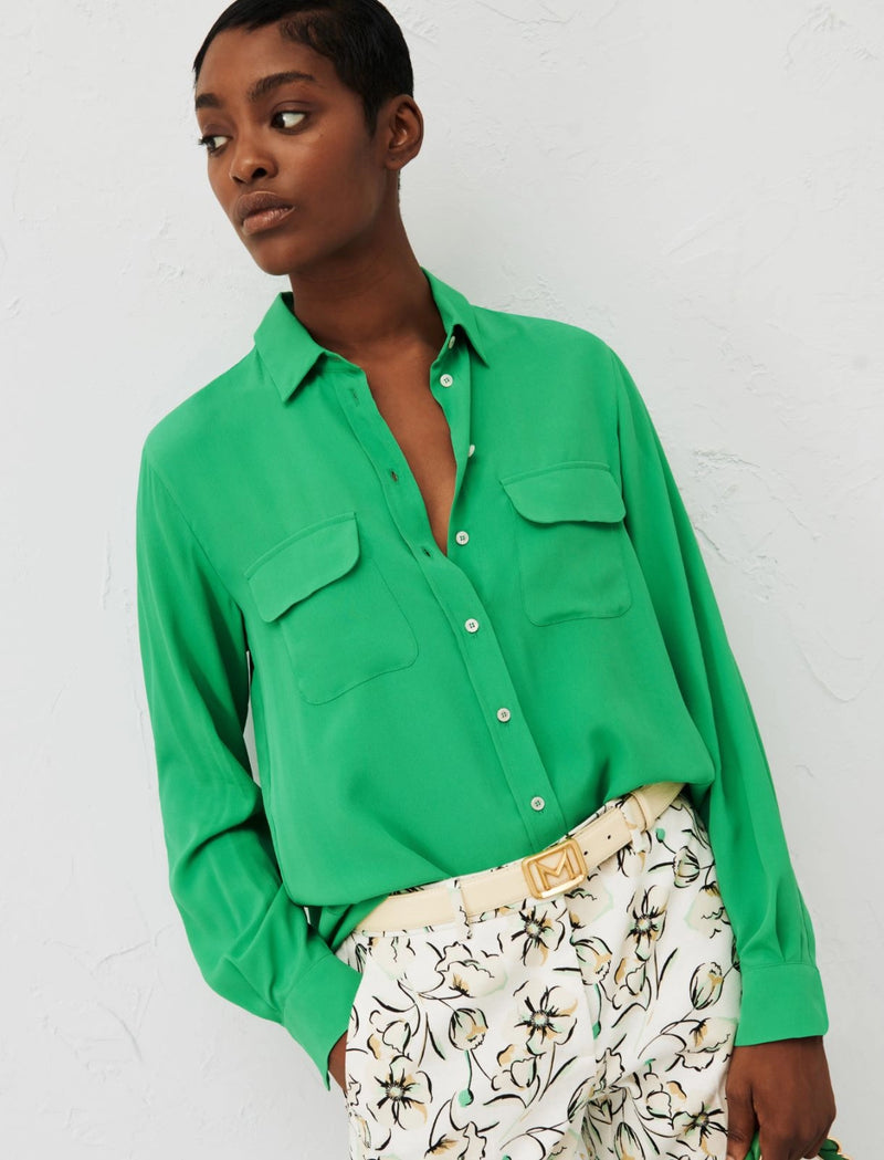 Camicia in crêpe marella