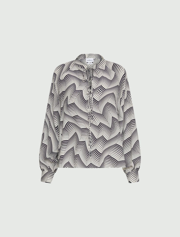 Blusa in seta - Ecru` MARELLA