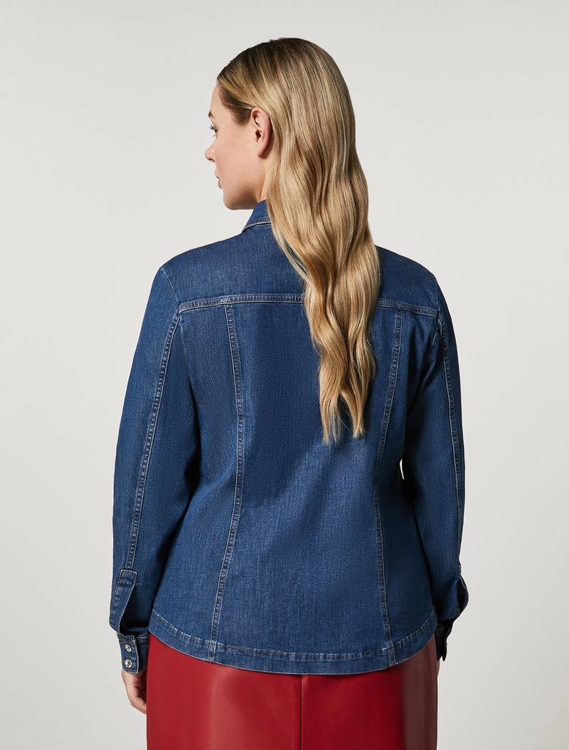 CAMICIA IN GABARDINA DI COTONE persona by marina rinaldi
