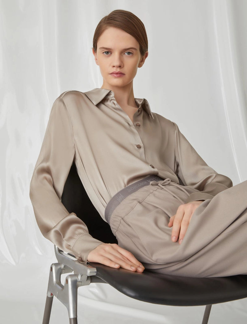 Camicia in raso MARELLA Monochrome