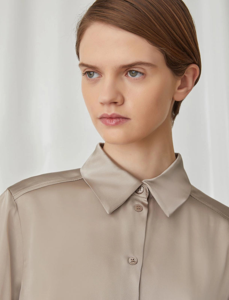 Camicia in raso MARELLA Monochrome