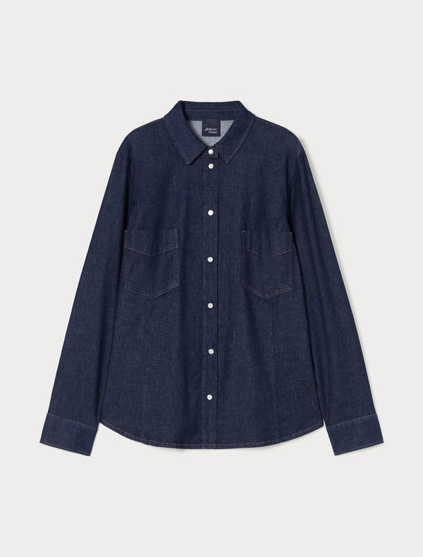 Camicia in denim - NERO PERSONA BY MARINA RINALDI