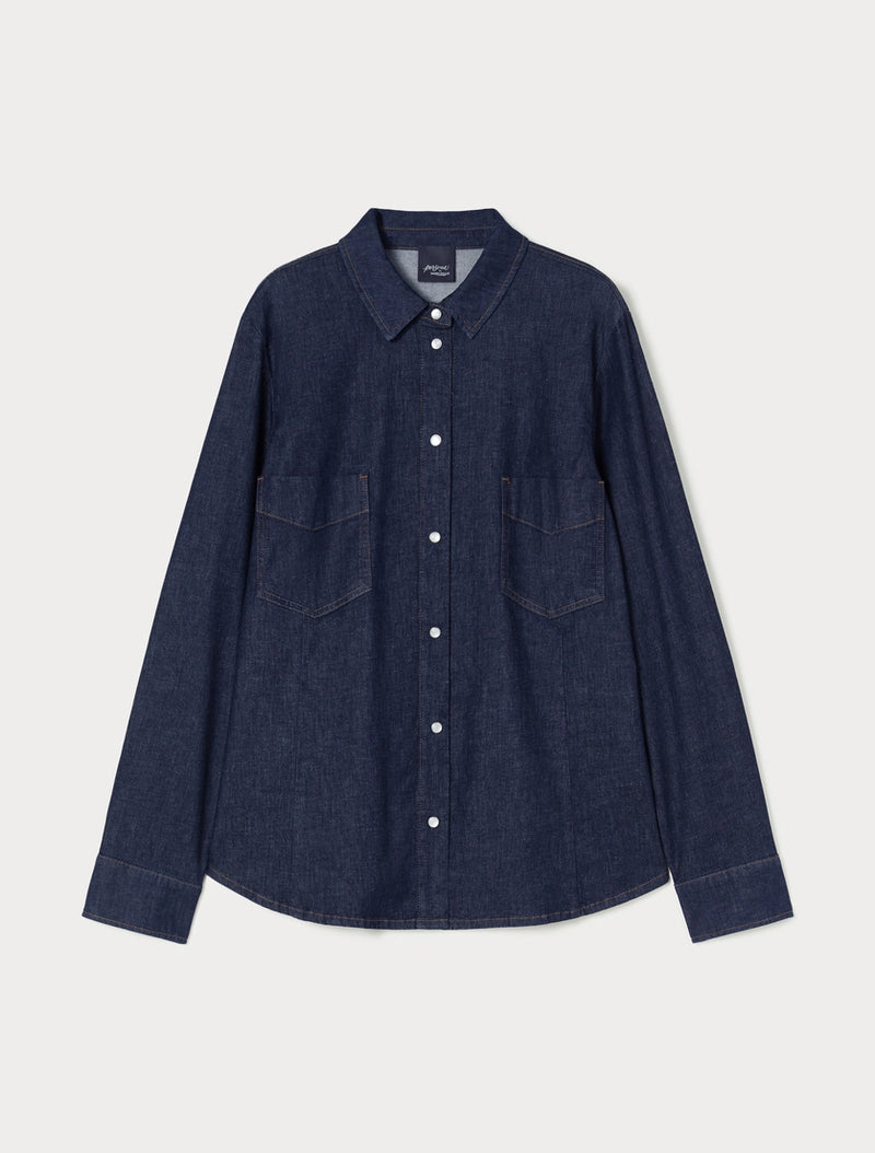 Camicia in denim - NERO PERSONA BY MARINA RINALDI