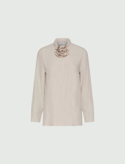 Camicia in crepe misto seta - CORDA MARELLA
