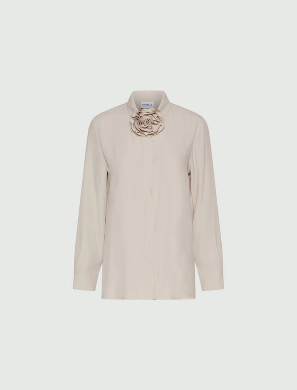 Camicia in crepe misto seta - CORDA MARELLA
