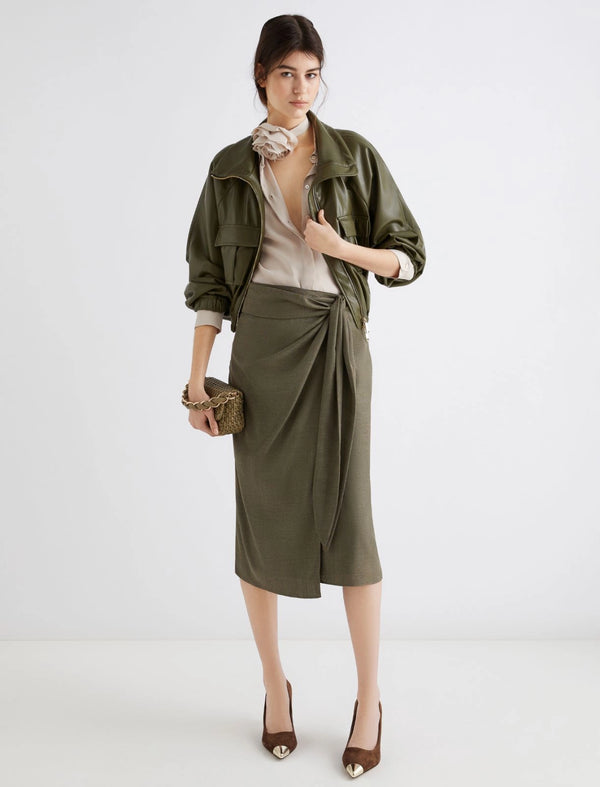 Camicia in crepe misto seta - CORDA MARELLA