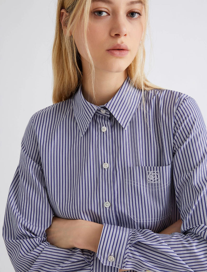 Camicia femminile in cotone - BLU MARELLA