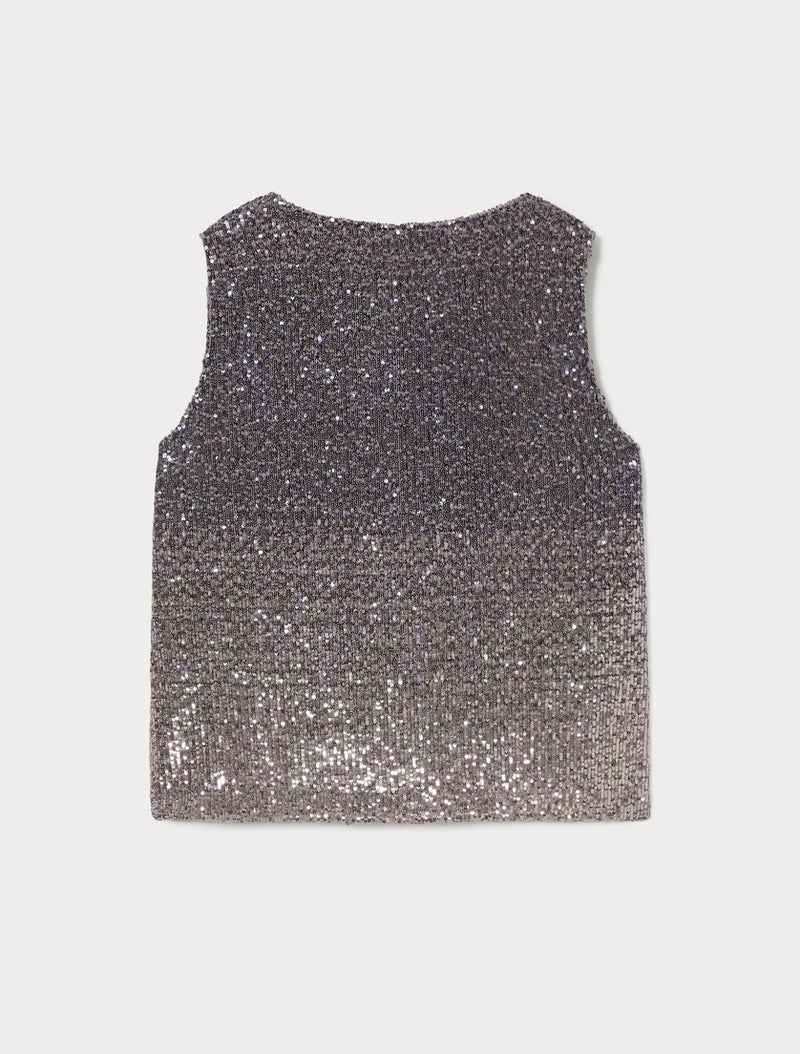 Top in paillettes sfumate - AVIO PERSONA BY MARINA RINALDI