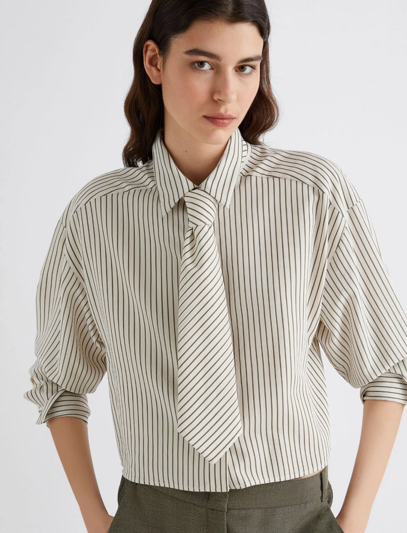Blusa cropped - SALVIA MARELLA