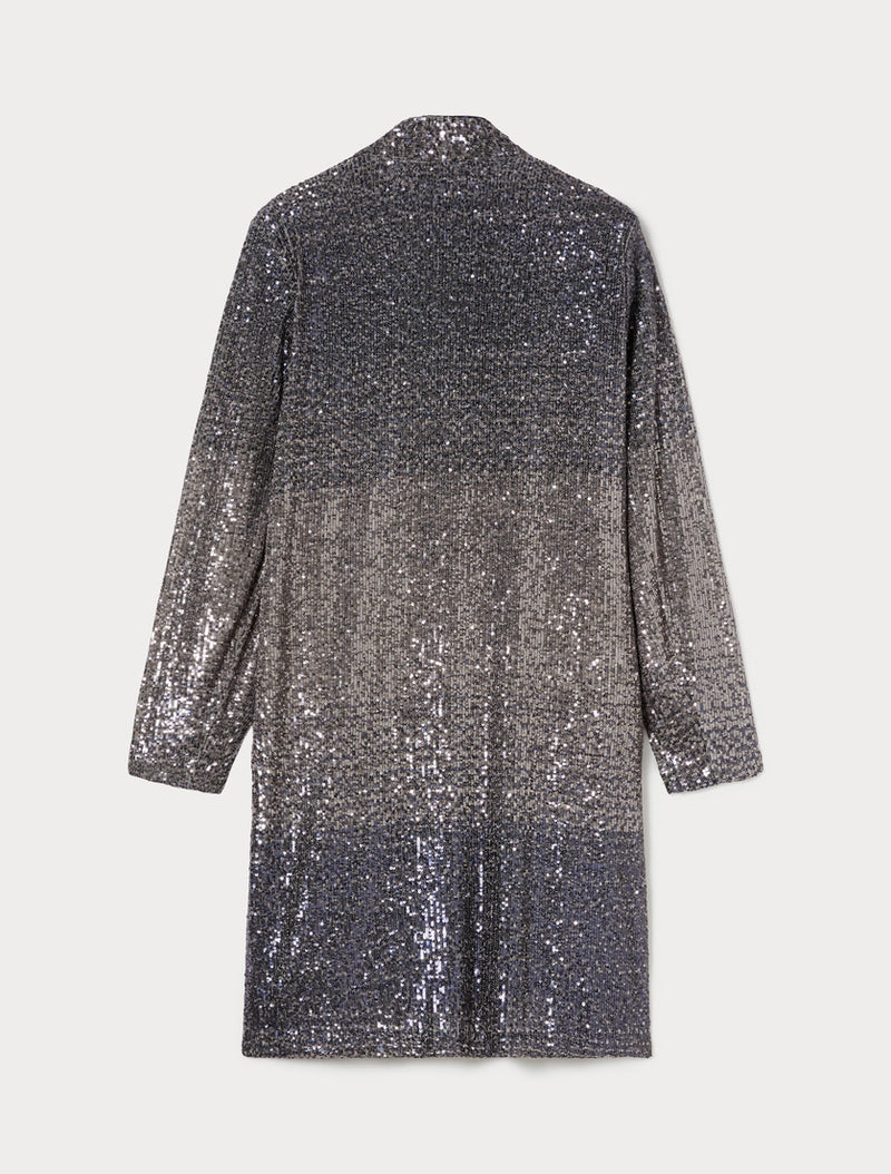 Spolverino in paillettes sfumate - AVIO PERSONA BY MARINA RINALDI