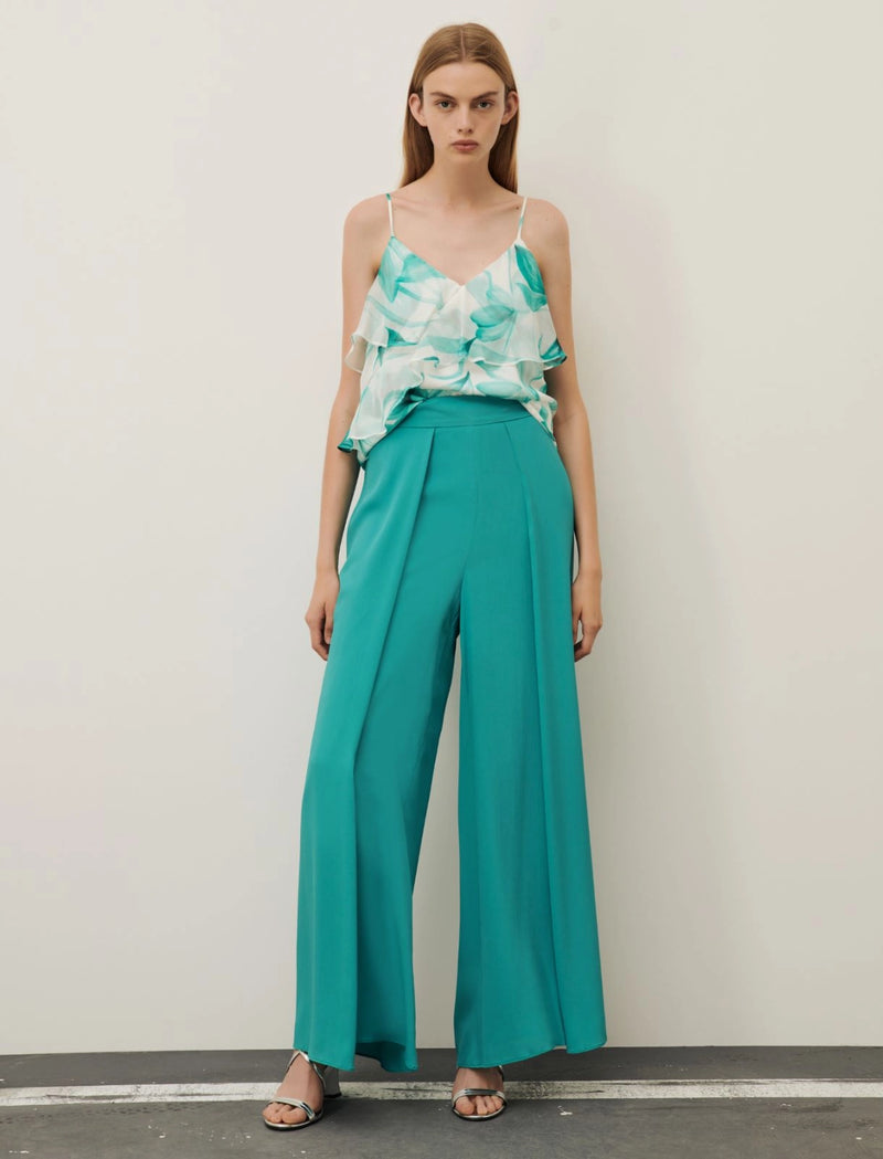 Pantaloni In crêpe marella
