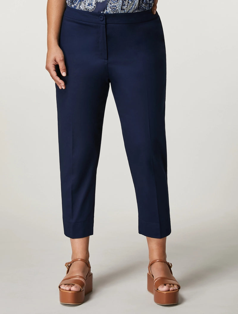 PANTALONI IN GABARDINA DI COTONE persona by marina rinaldi