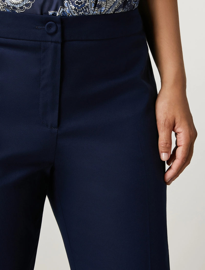 PANTALONI IN GABARDINA DI COTONE persona by marina rinaldi