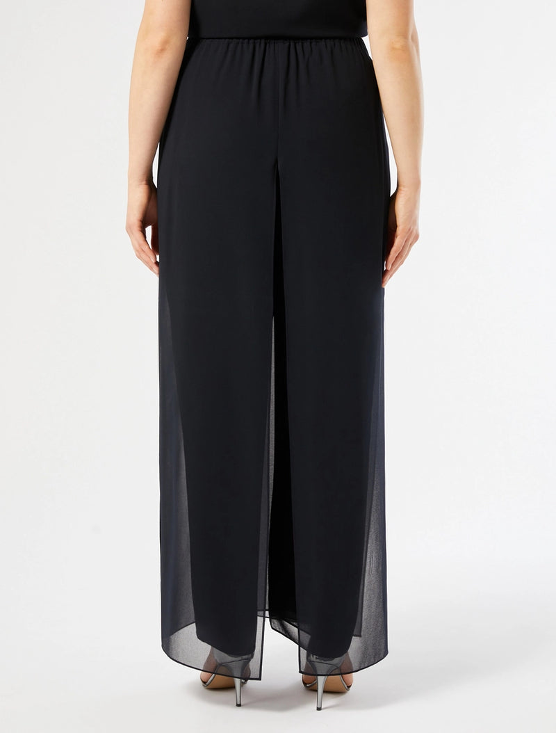 Pantaloni in georgette PERSONA BY MARINA RINALDI