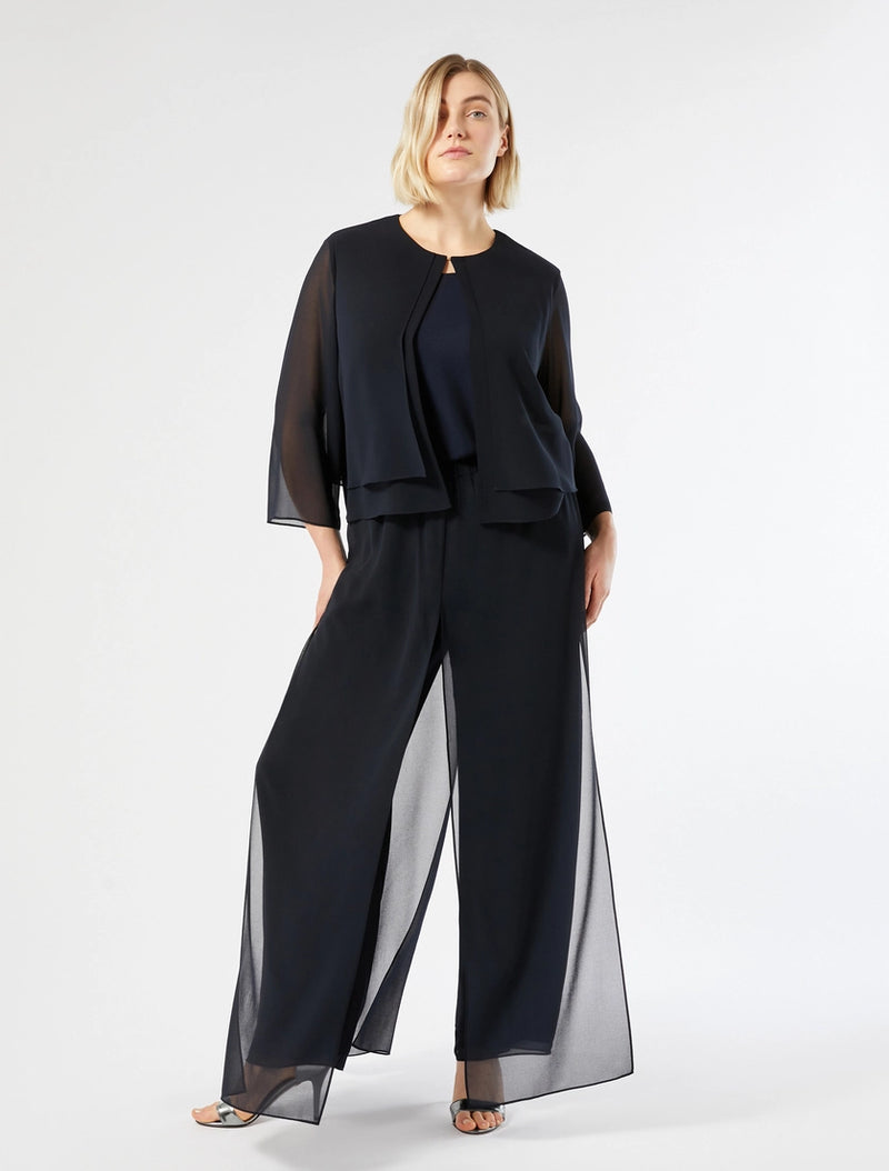 Pantaloni in georgette PERSONA BY MARINA RINALDI