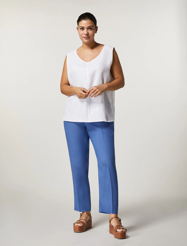 PANTALONI IN TELA DI LINO persona by marina rinaldi