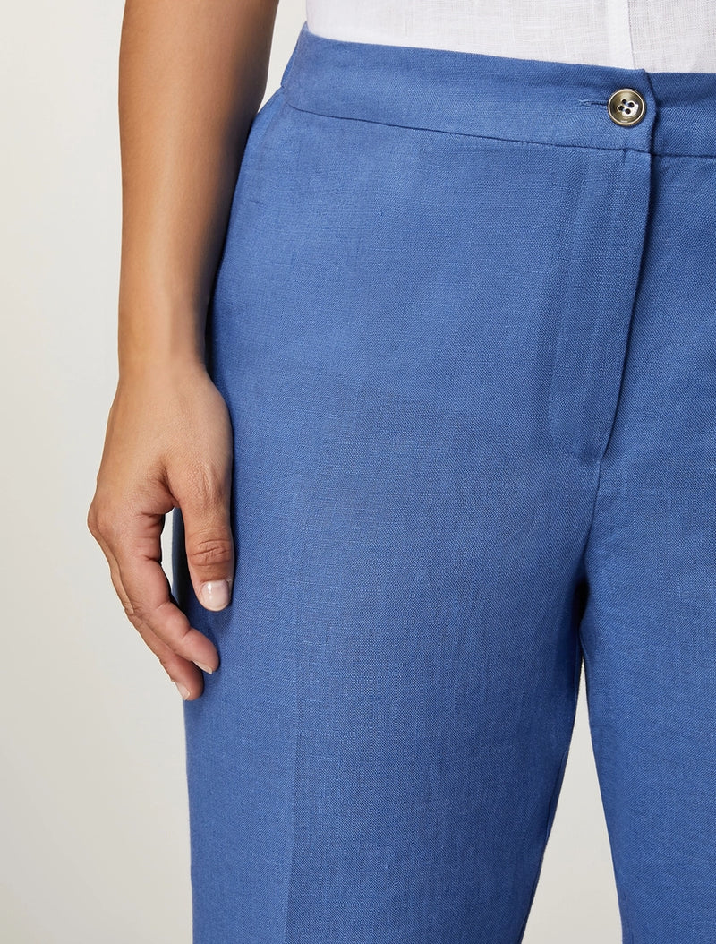 PANTALONI IN TELA DI LINO persona by marina rinaldi