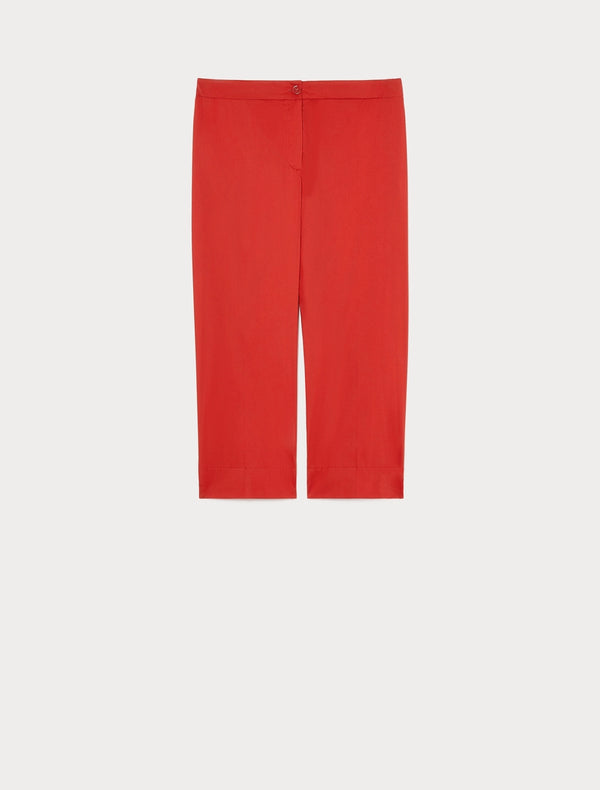 Pantaloni slim in cotone PERSONA BY MARINA RINALDI