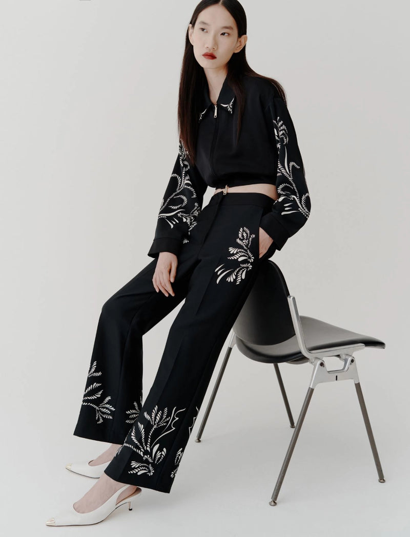 Pantalone flare in satin riciclato MARELLA Art. 365