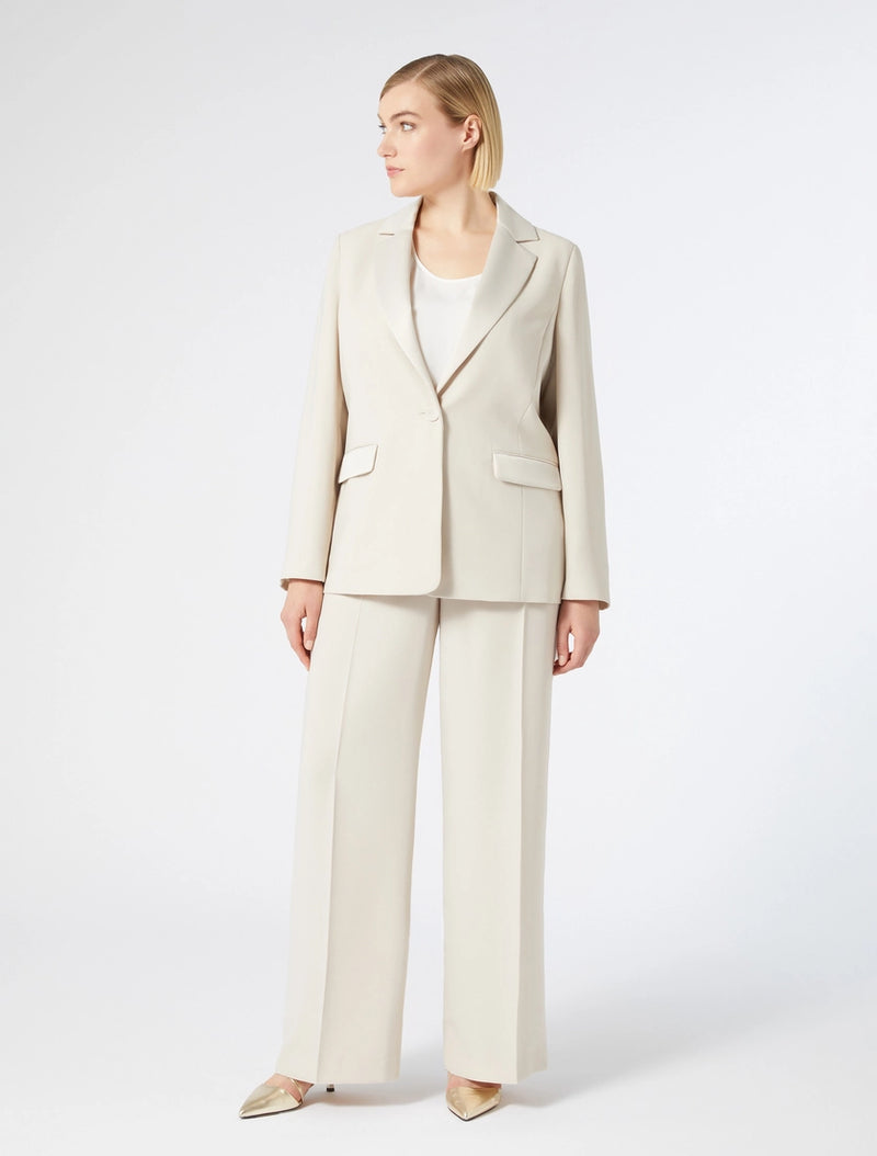 Pantaloni in crêpe envers satin PERSONA BY MARINA RINALDI