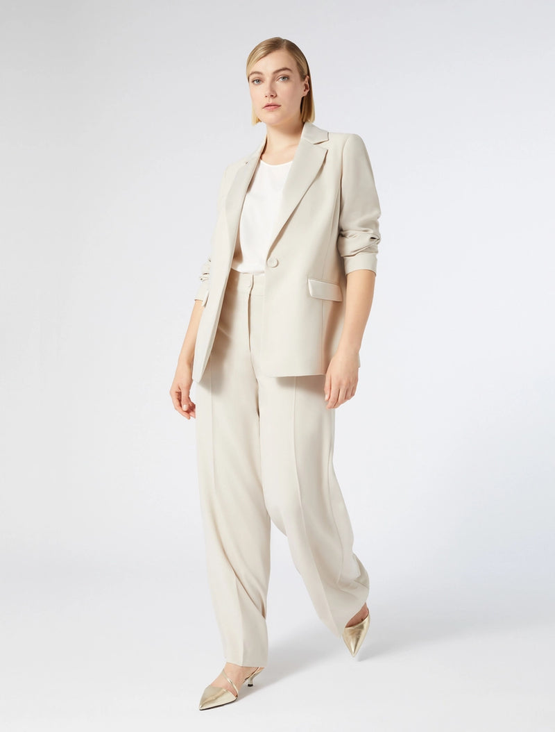 Pantaloni in crêpe envers satin PERSONA BY MARINA RINALDI