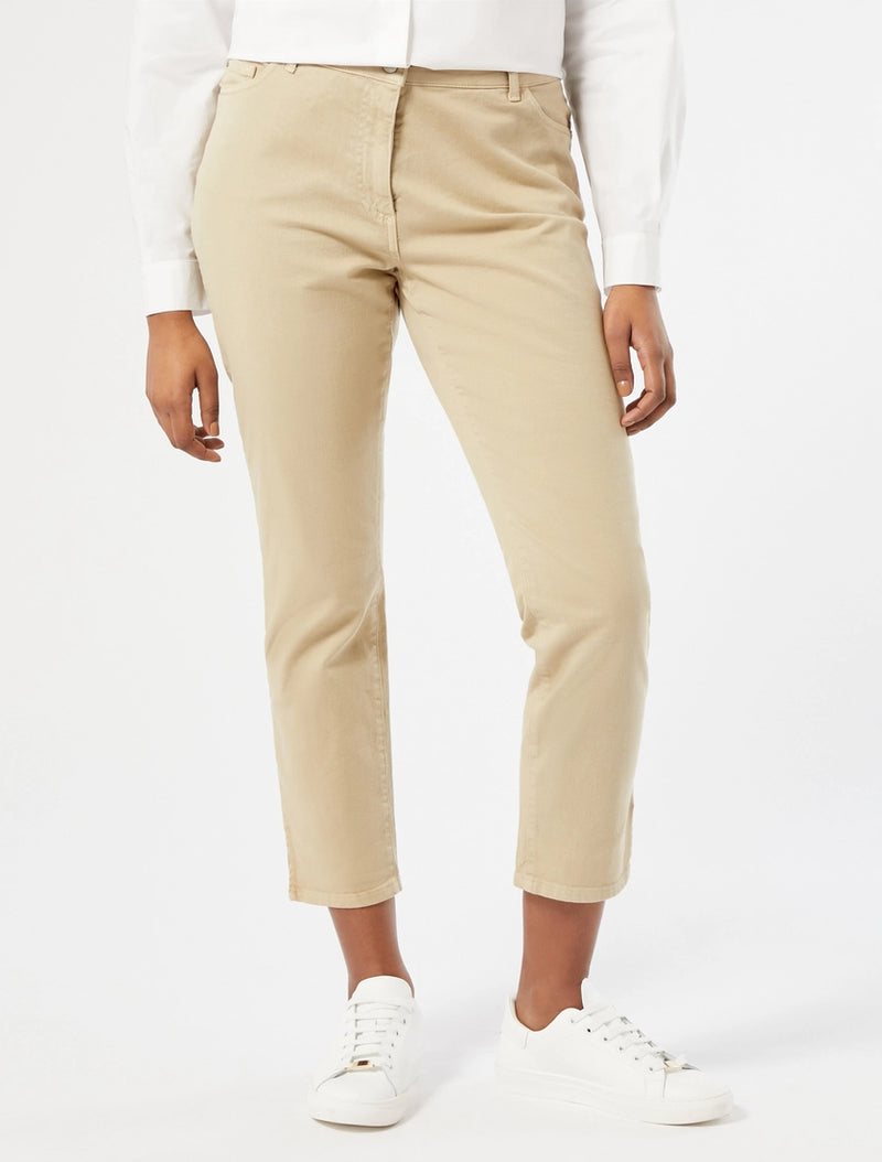 Pantaloni Perfect fit in bull di cotone PERSONA BY MARINA RINALDI