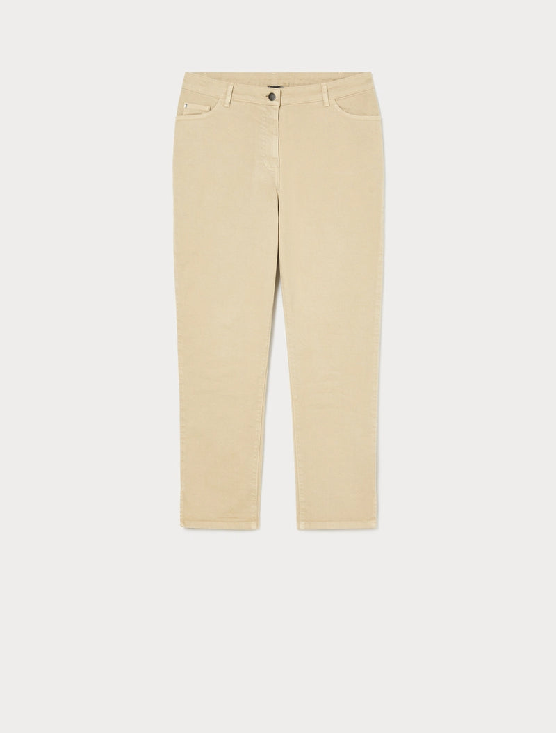 Pantaloni Perfect fit in bull di cotone PERSONA BY MARINA RINALDI