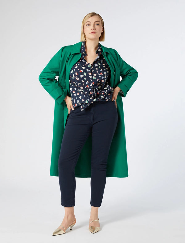 Pantaloni Perfect fit in bull di cotone PERSONA BY MARINA RINALDI