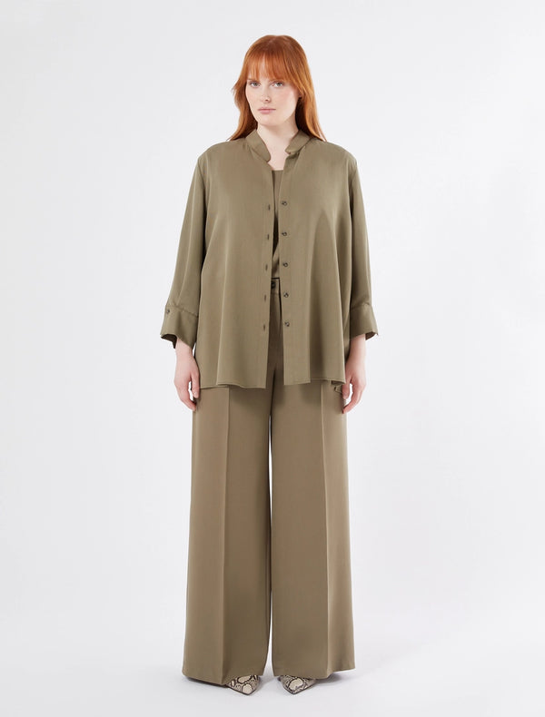 Pantaloni in tencel PERSONA BY MARINA RINALDI