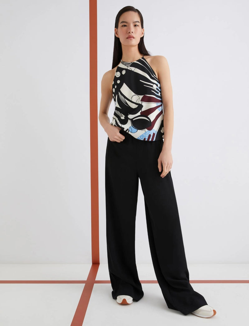 Pantalone in envers satin - NERO MARELLA ART. 365