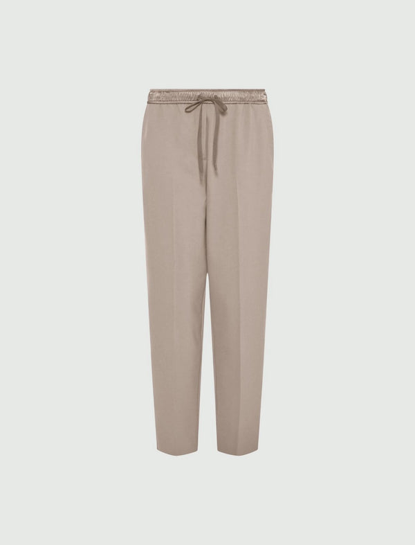 Pantaloni in tela MARELLA Monochrome
