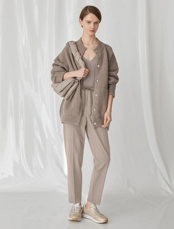 Pantaloni in tela MARELLA Monochrome