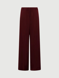 Pantalone in satin - BORDEAUX MARELLA