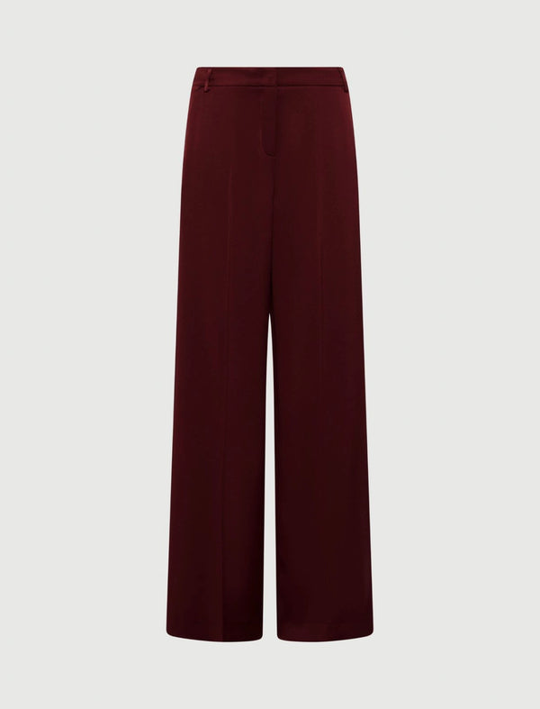 Pantalone in satin - BORDEAUX MARELLA