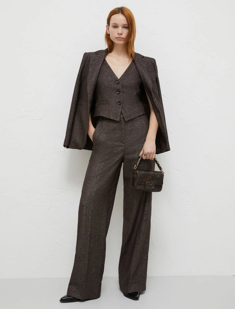 Pantaloni con lurex MARELLA