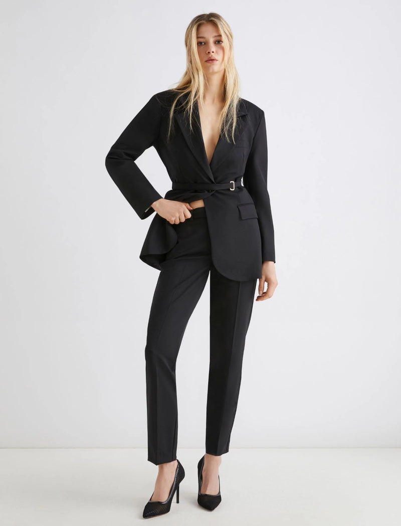 Pantalone chino in tessuto stretch - NERO MARELLA