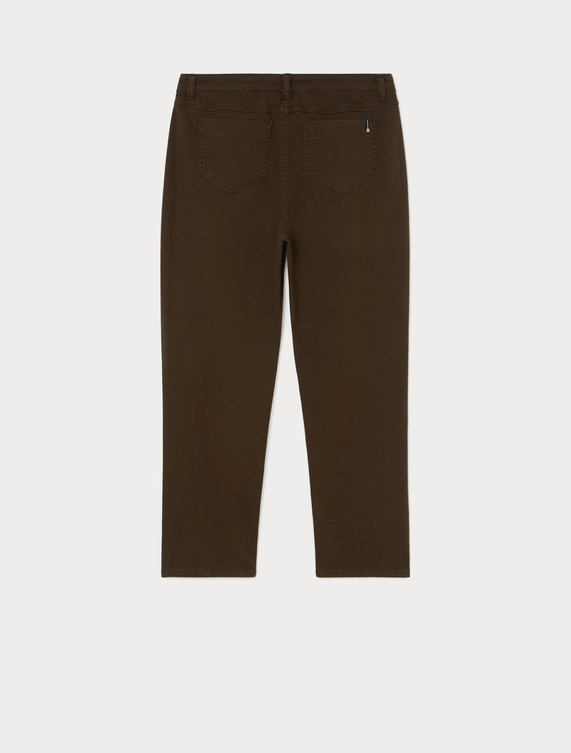 Pantaloni in bull di cotone - TESTA MORO PERSONA BY MARINA RINALDI