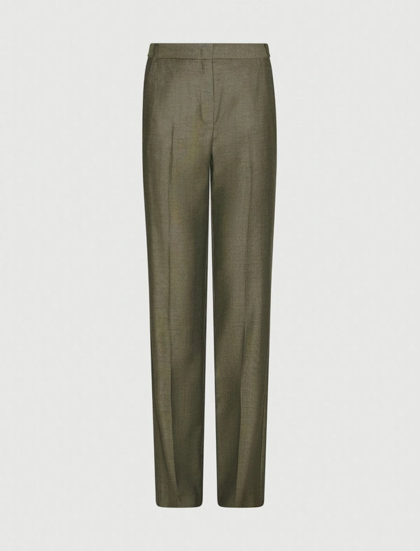 Pantalone in saglia fluida - KAKI MARELLA