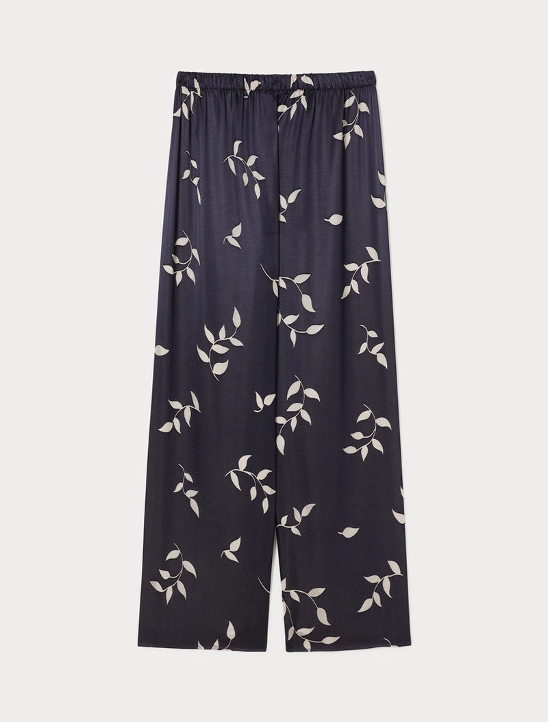 Pantaloni in raso dévoré - BLU PERSONA BY MARINA RINALDI