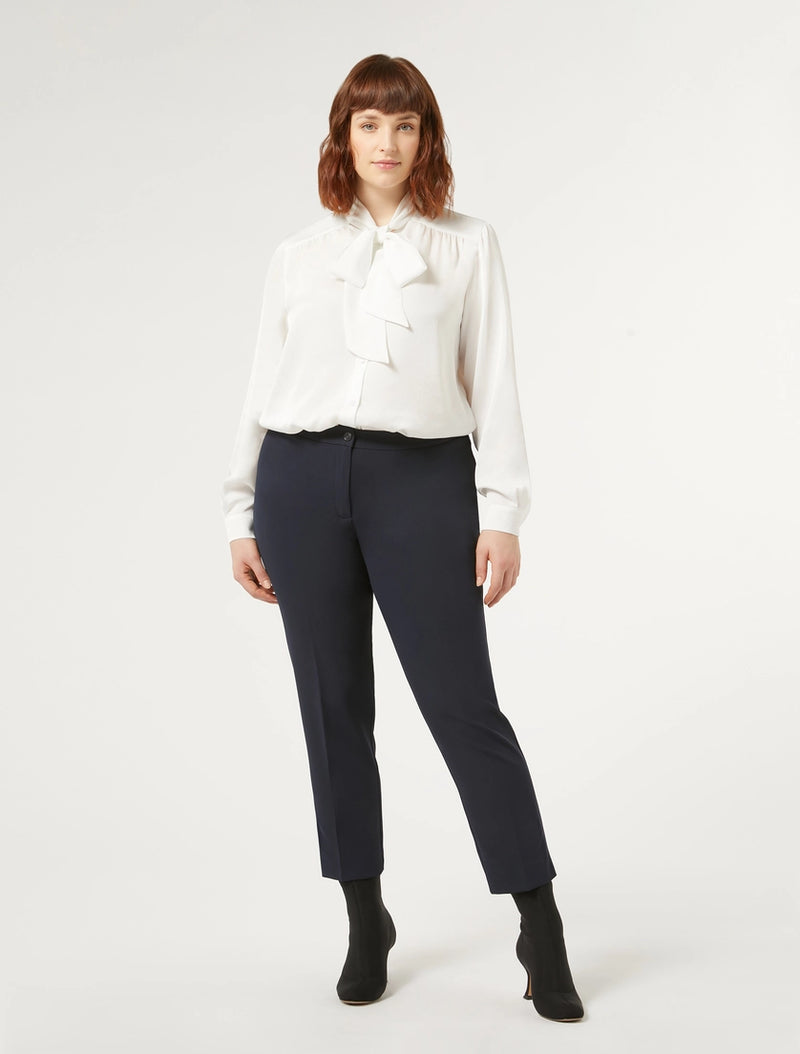 Pantaloni in twill PERSONA BY MARINA RINALDI