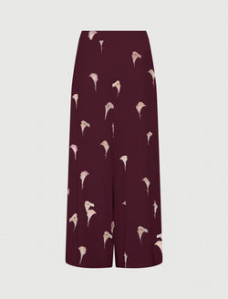 Pantalone wide leg in voile - NATURALE MARELLA
